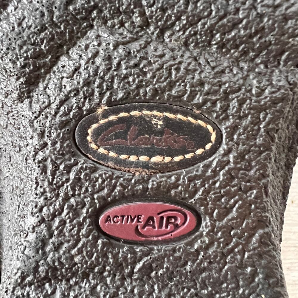 Clarks Shoes Womens SZ 7M Brown Artisan Collection Inca Amy Mules Slip On Clogs - Picture 11 of 15